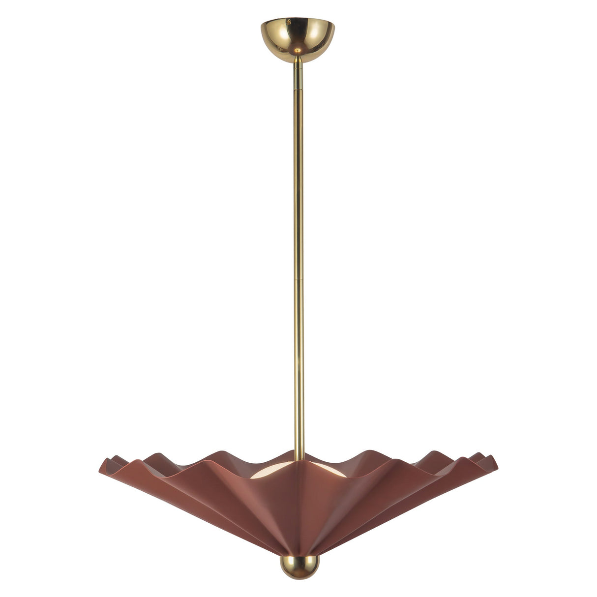 Alora Furrow 25-in Pendant