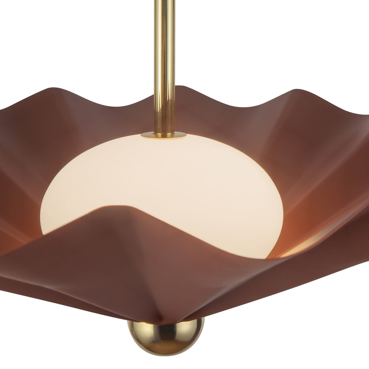 Alora Furrow 25-in Pendant