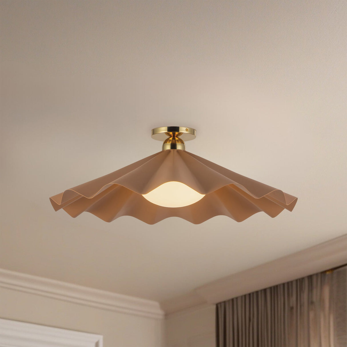 Alora Furrow 25-in Semi-Flush Mount