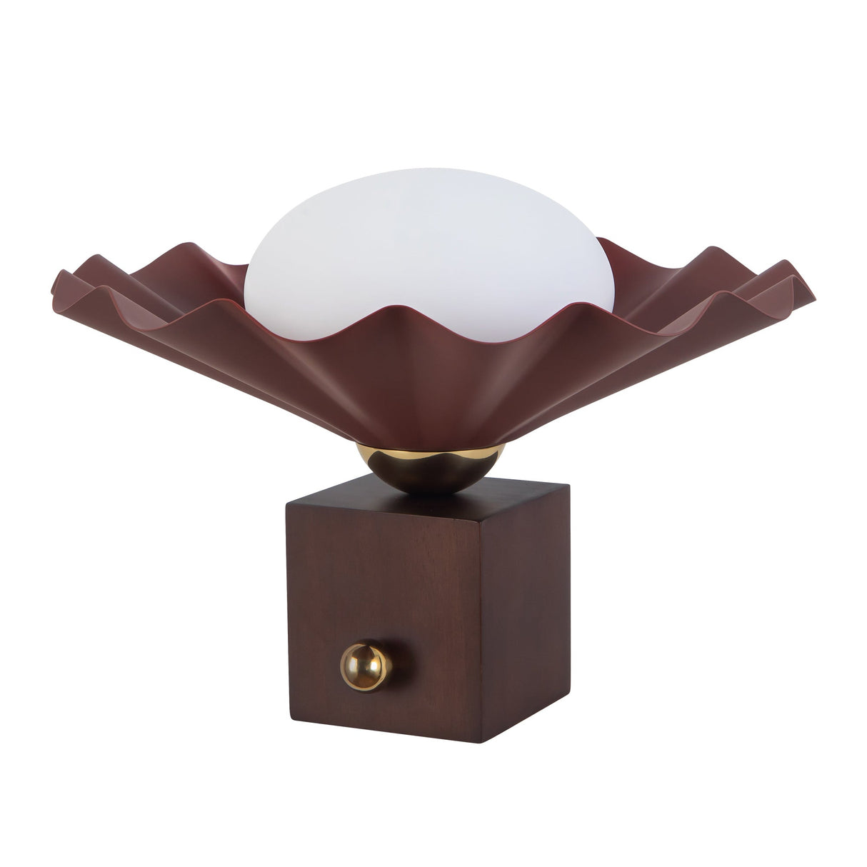 Alora Furrow 12-in Table Lamp