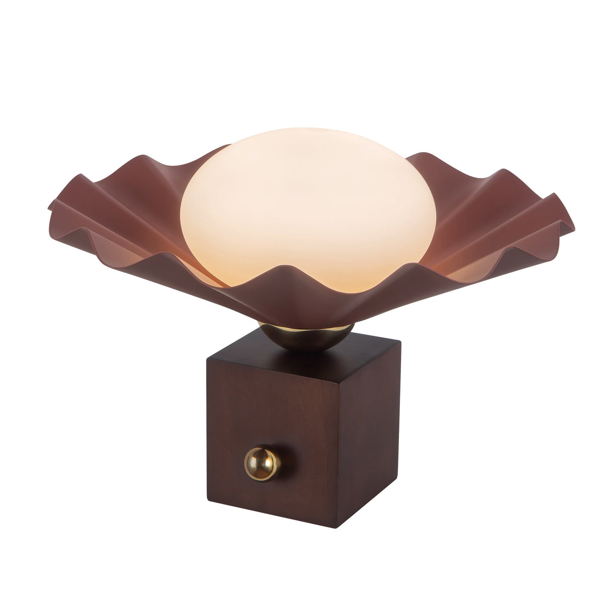 Alora Furrow 12-in Table Lamp