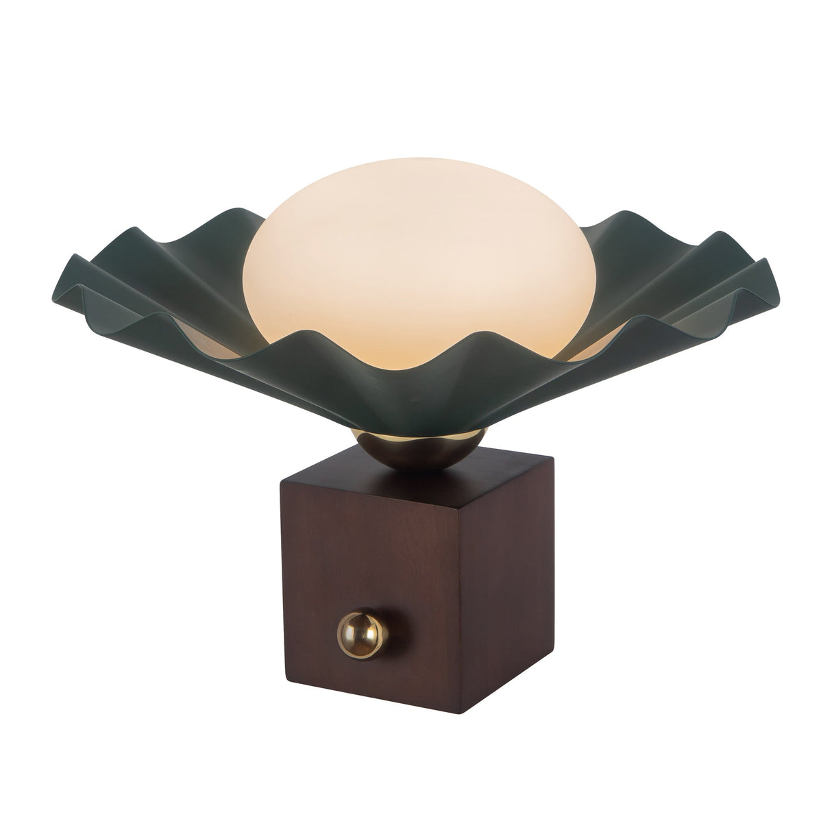 Alora Furrow 12-in Table Lamp