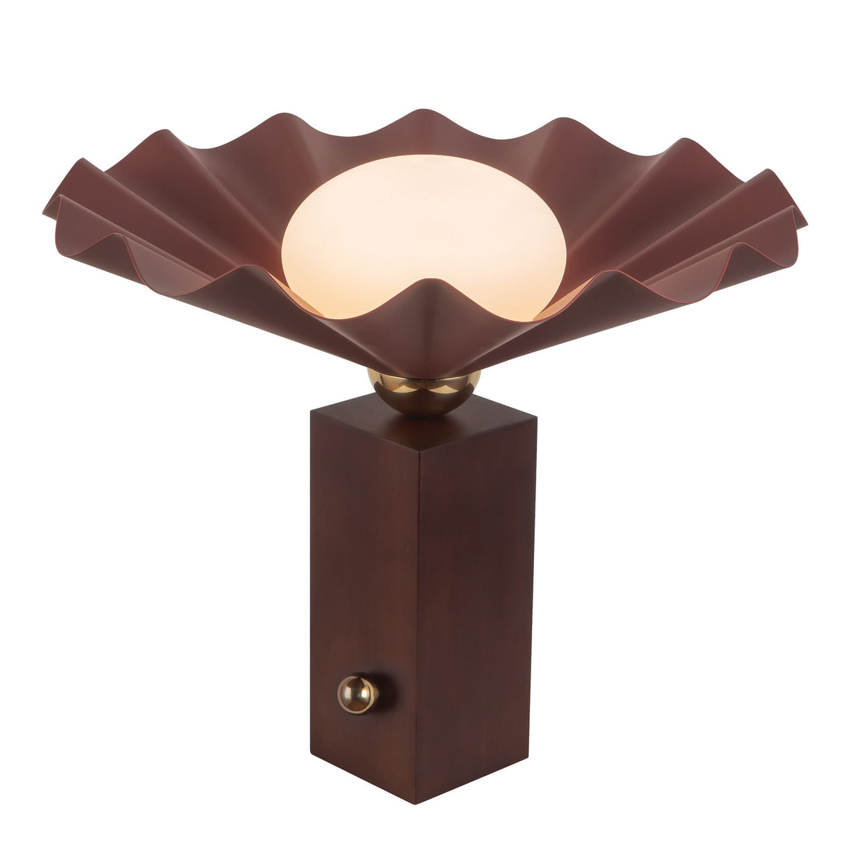 Alora Furrow 16-in Table Lamp