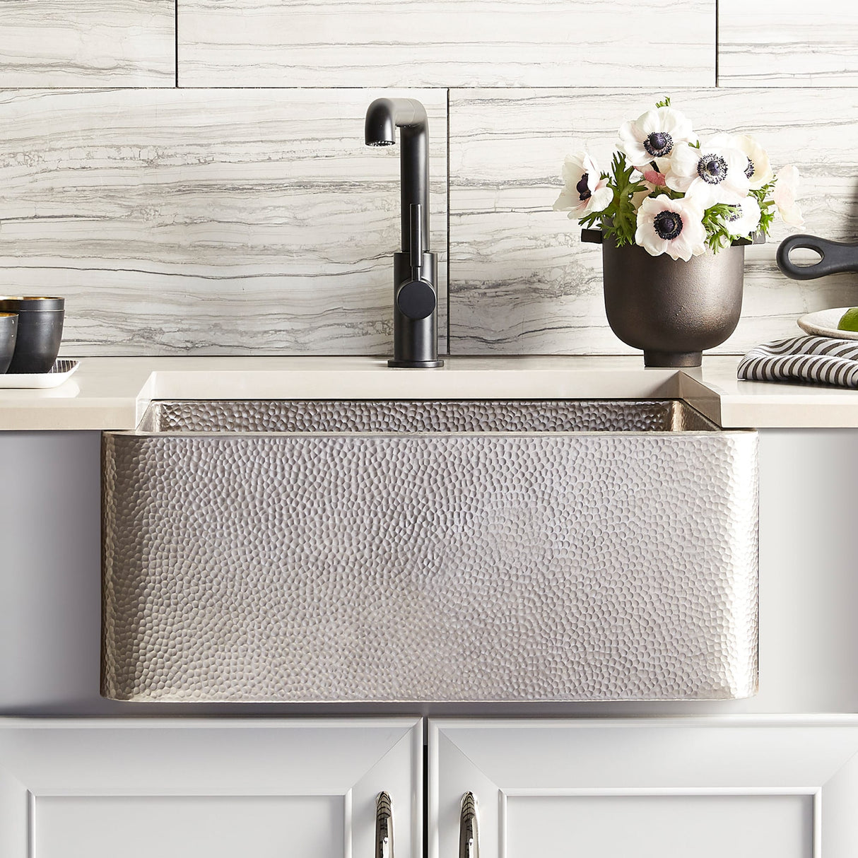 Farmhouse 25 Copper Kitchen Sink