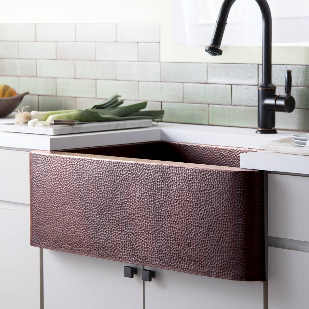 Farmhouse 30 Copper Kitchen Sink
