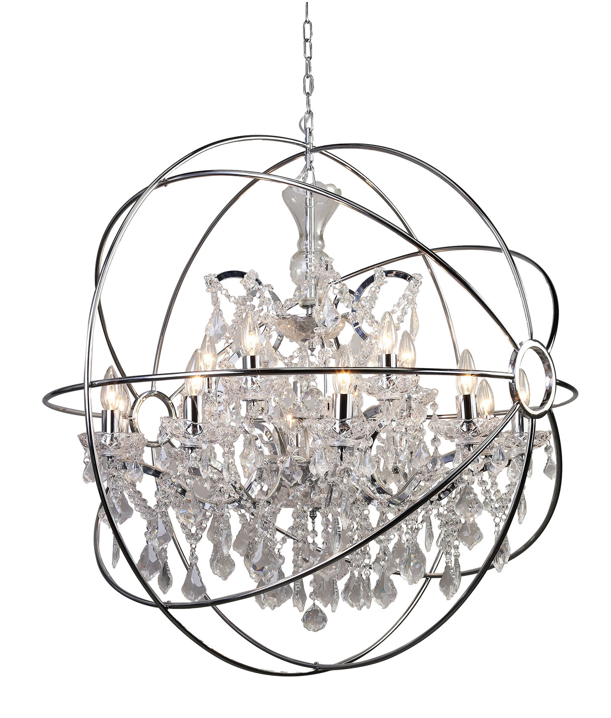 Chandelier 9849/10+5P-CH