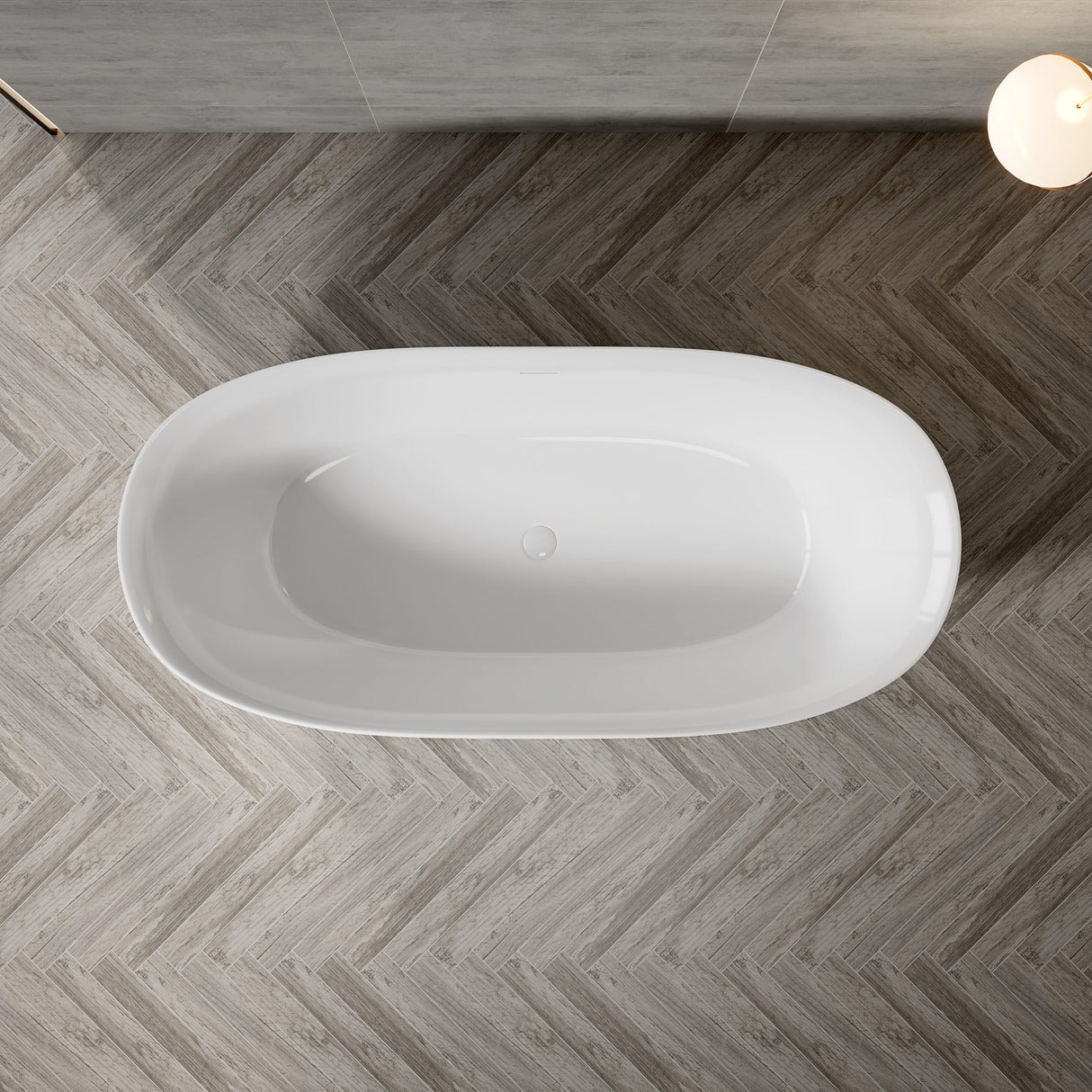 Fontus Freestanding Acrylic Bathtub