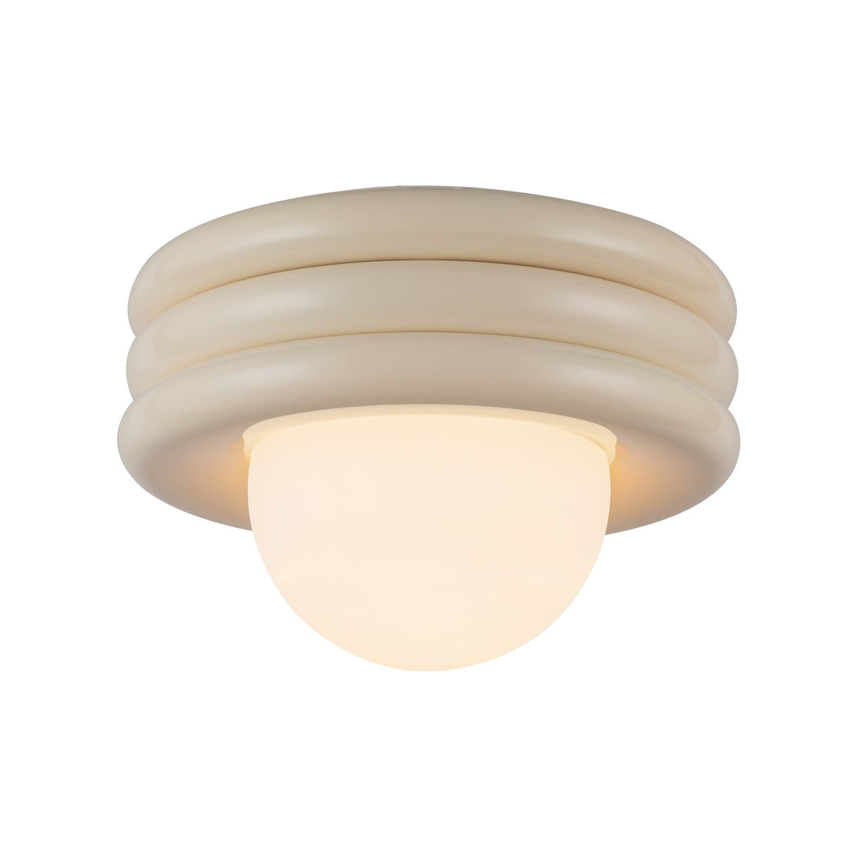 Alora Mood Harvey 12-in Semi-Flush Mount