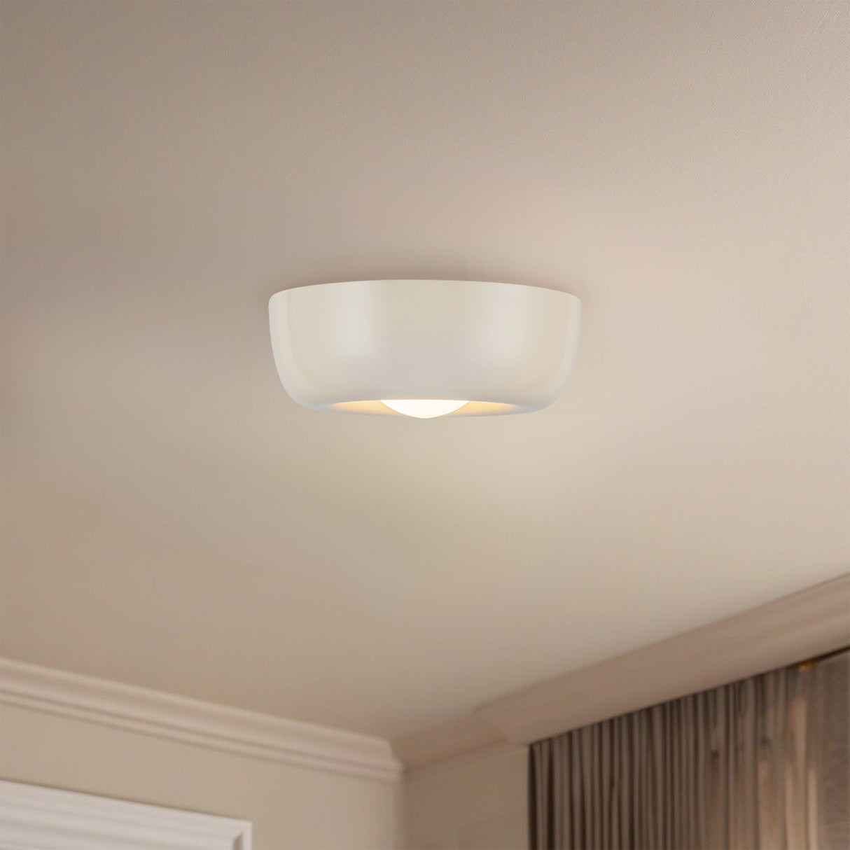 Kuzco Hayden 6-in Flush Mount