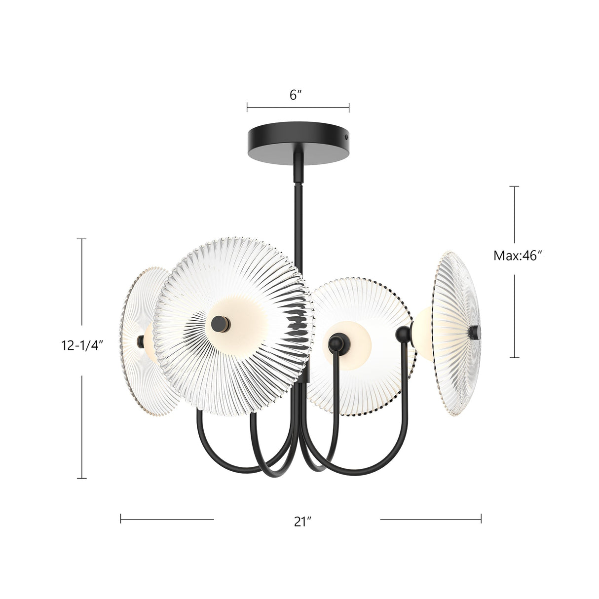 Alora Mood Hera 21-in Pendant