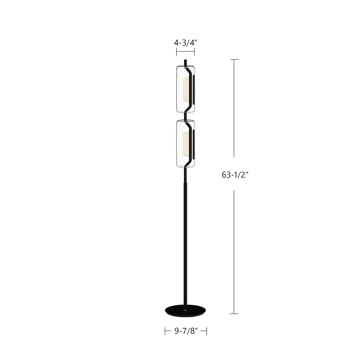 Kuzco Hilo 63-in Floor Lamp