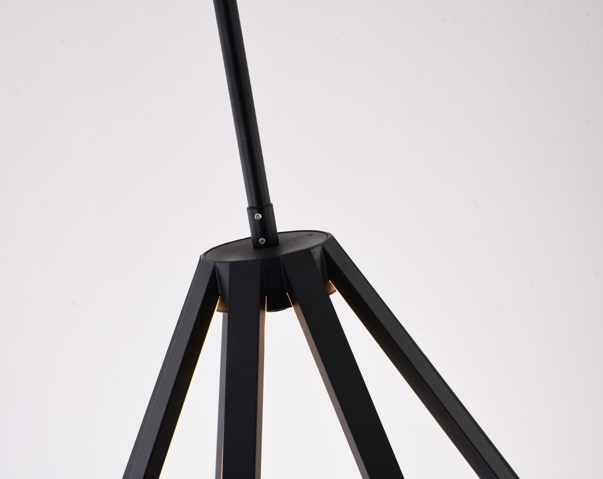 LED Chandelier WE01C18BK