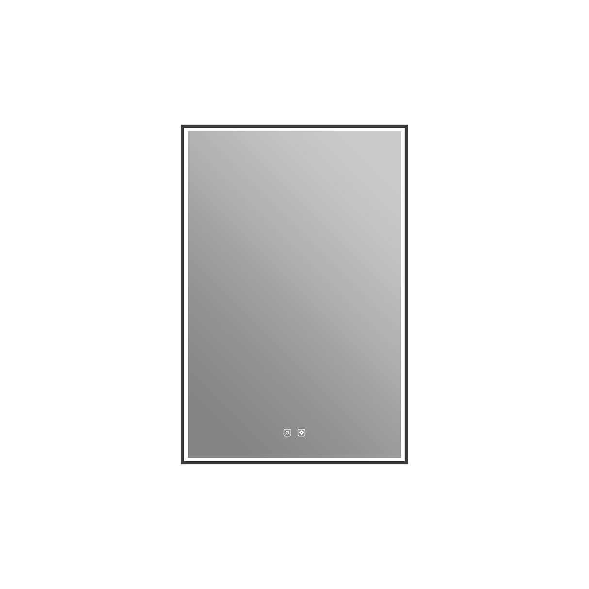 Nova Medicine Cabinet in Matte Black