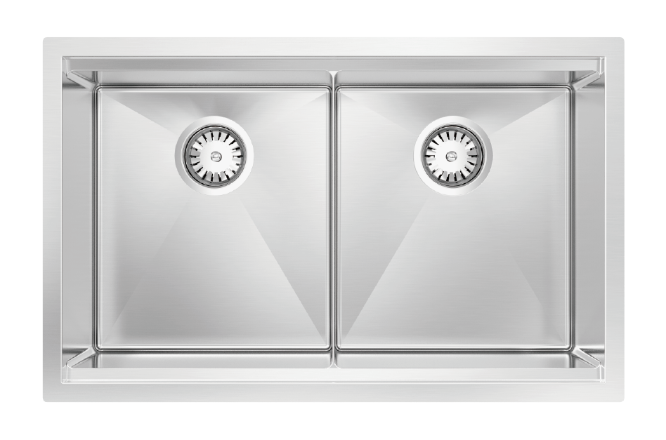 Integrato 30" 50/50 Double with glass cover(s) & roll-out drying mat