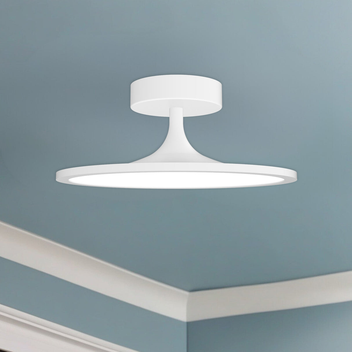 Alora Mood Issa 12-in Semi-Flush Mount