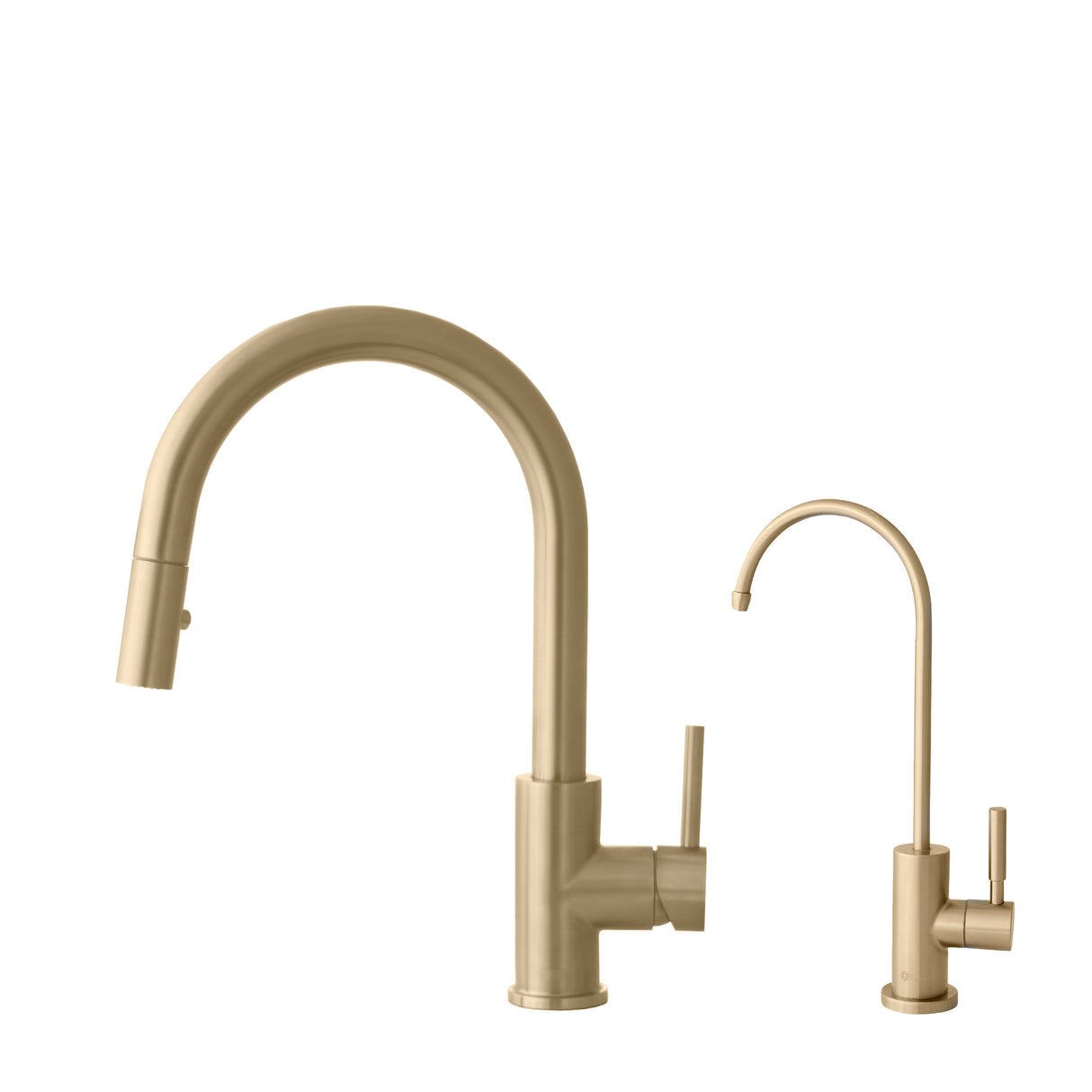 Modena Single Handle Pull Down Kitchen Faucet with Water Tap