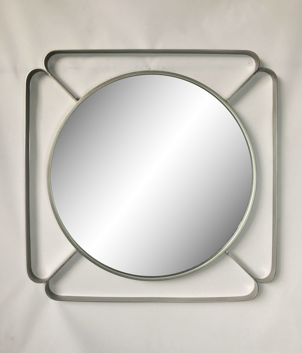 Kaius Silver Mirror 37.99" X 37.99"