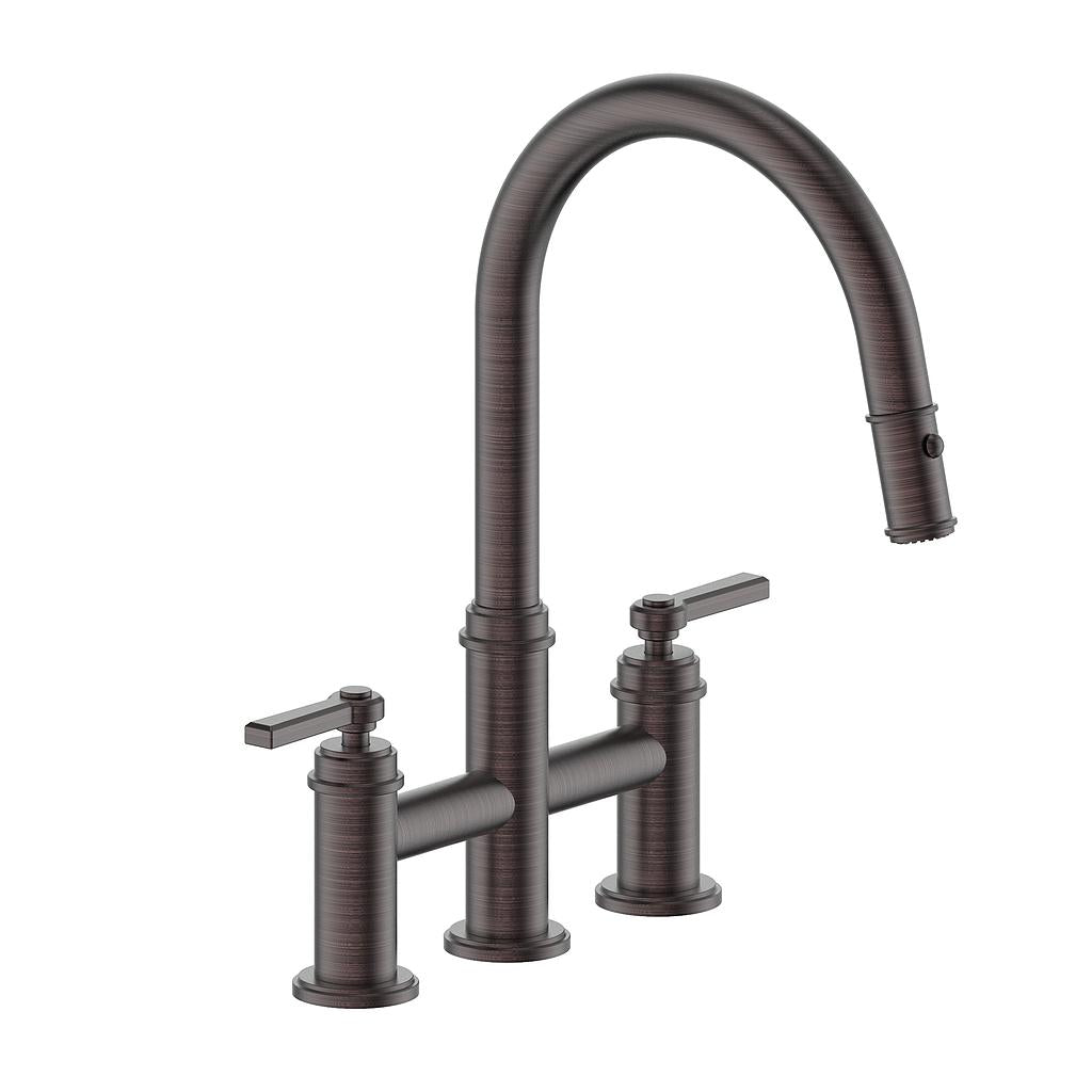Vogt Zehn Bridge Pull-Out Kitchen Faucet KF.17ZN.1112 - image 9