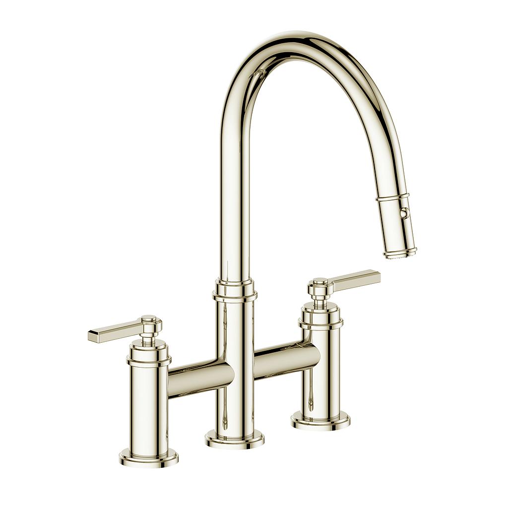 Vogt Zehn Bridge Pull-Out Kitchen Faucet KF.17ZN.1112 - image 7