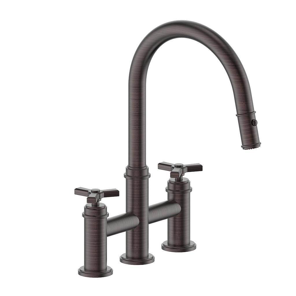 Vogt Zehn Bridge Pull-Out Kitchen Faucet KF.17ZN.1312 - image 9
