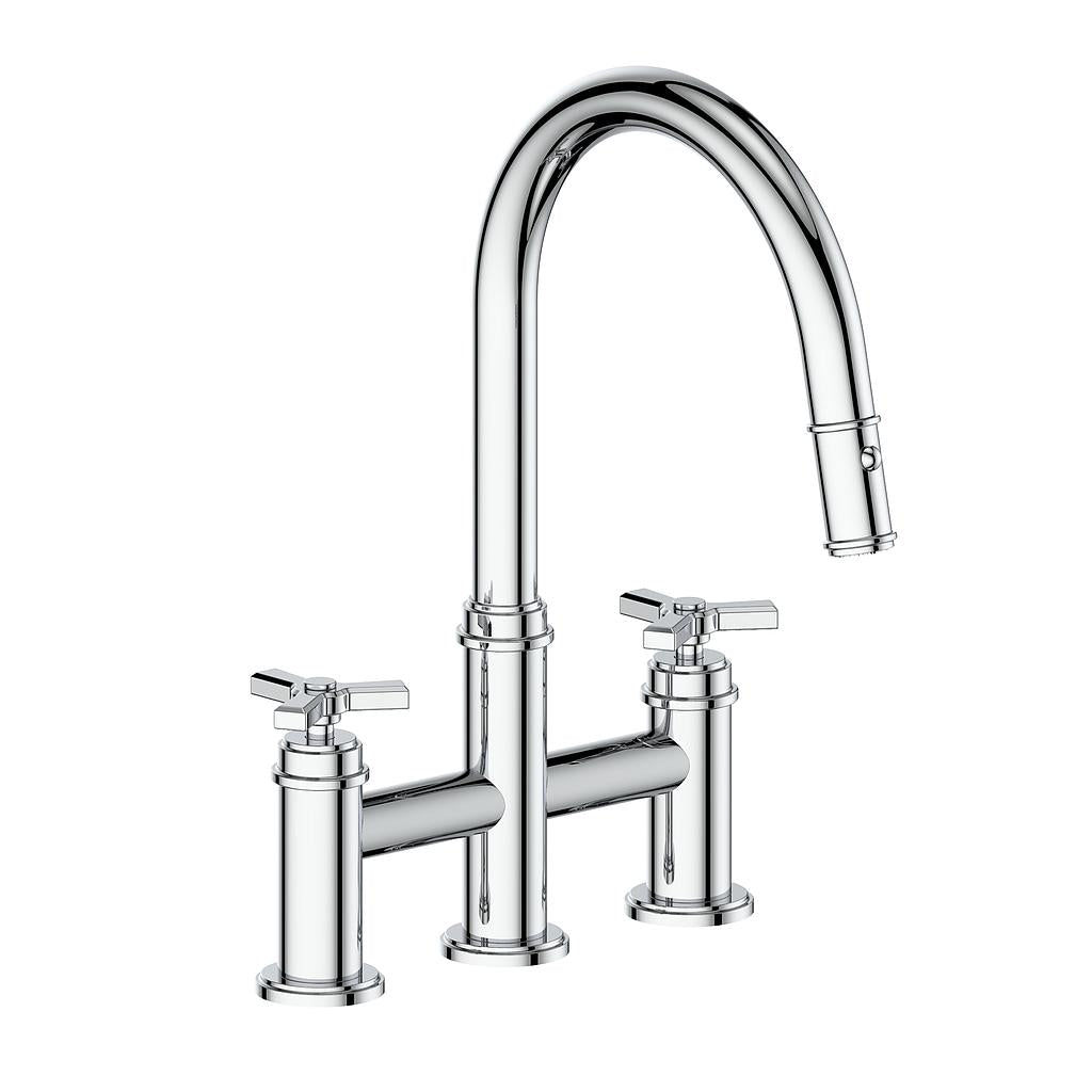 Vogt Zehn Bridge Pull-Out Kitchen Faucet KF.17ZN.1312 - image 1
