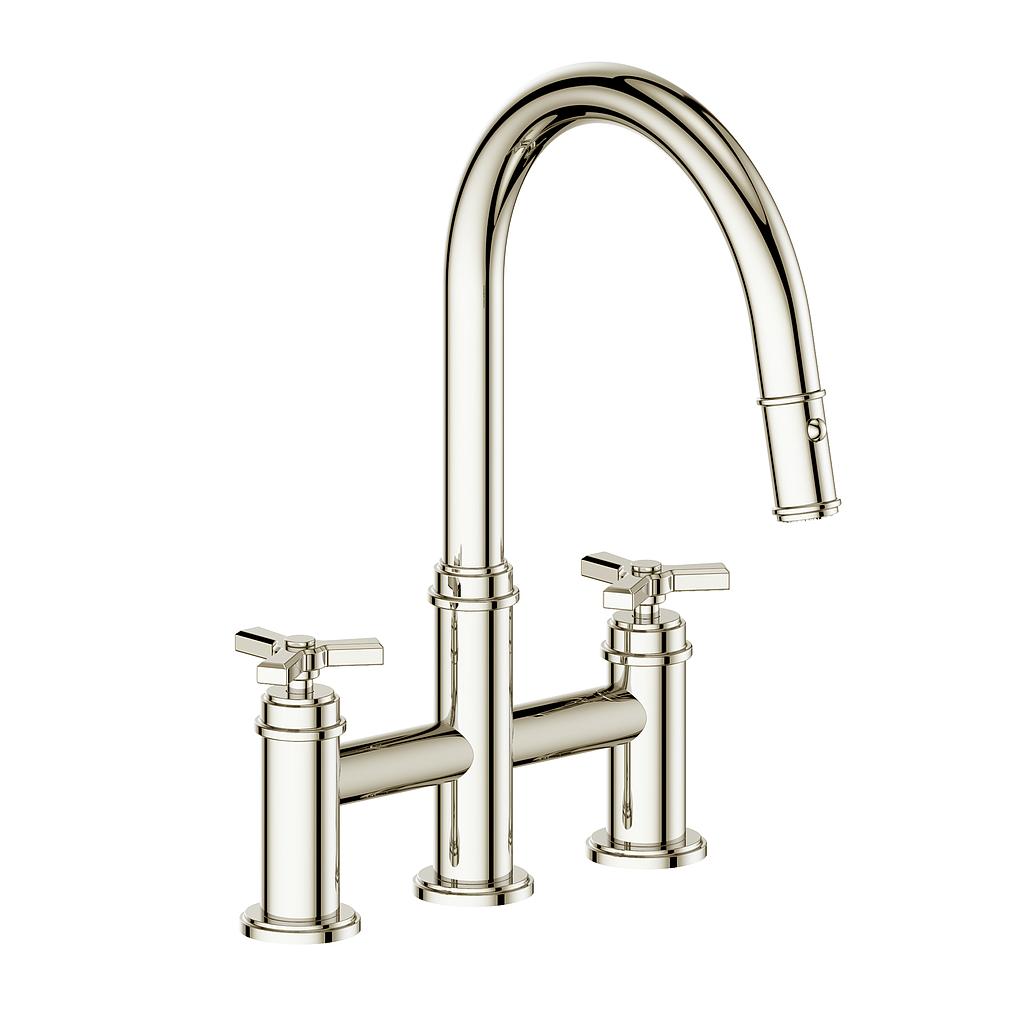 Vogt Zehn Bridge Pull-Out Kitchen Faucet KF.17ZN.1312 - image 7