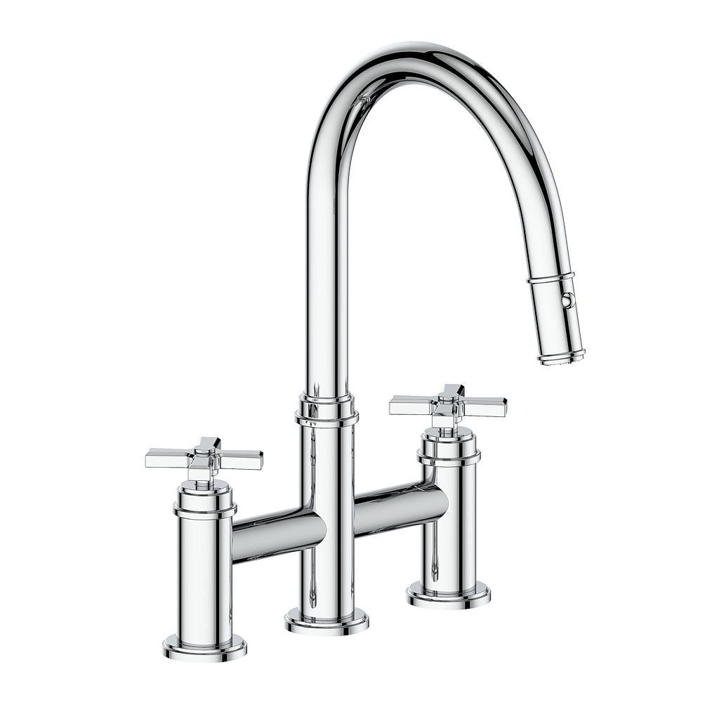 Vogt Zehn Bridge Pull-Out Kitchen Faucet KF.17ZN.1412 - image 9