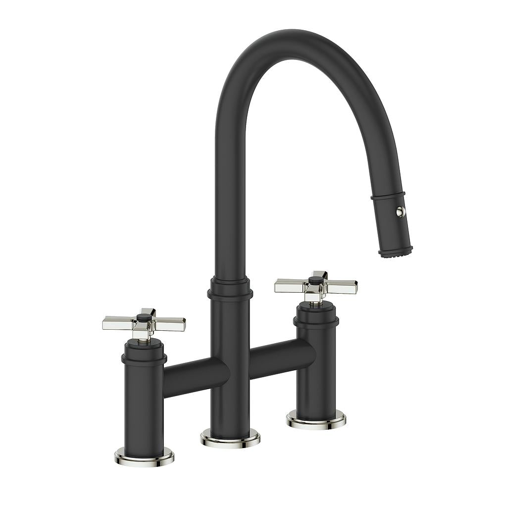 Vogt Zehn Bridge Pull-Out Kitchen Faucet KF.17ZN.1412 - image 8