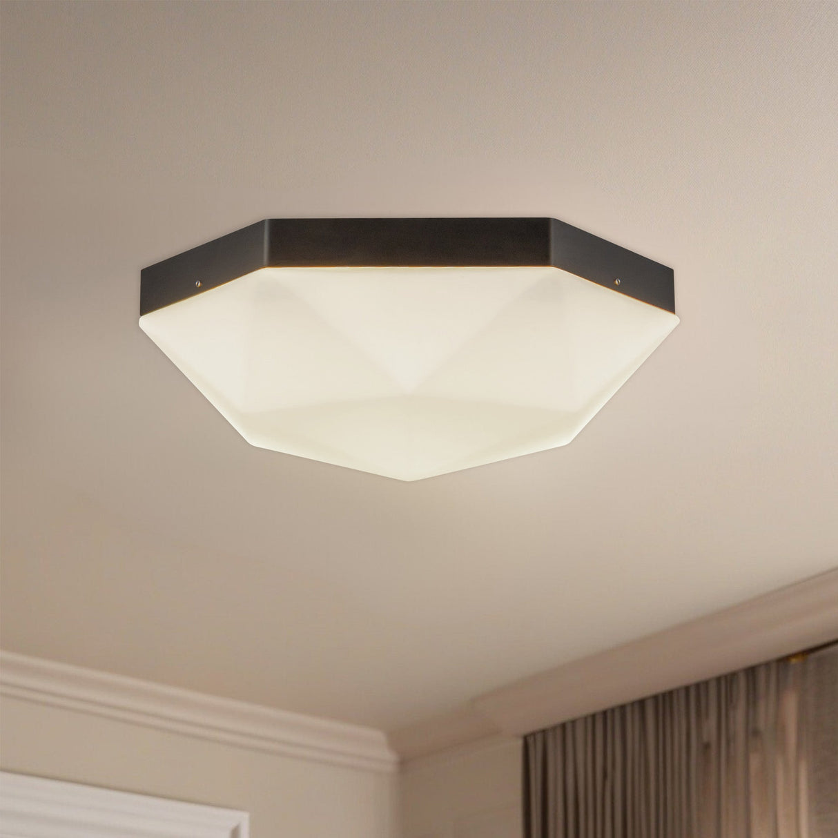 Alora Mood Krysta 12-in Flush Mount