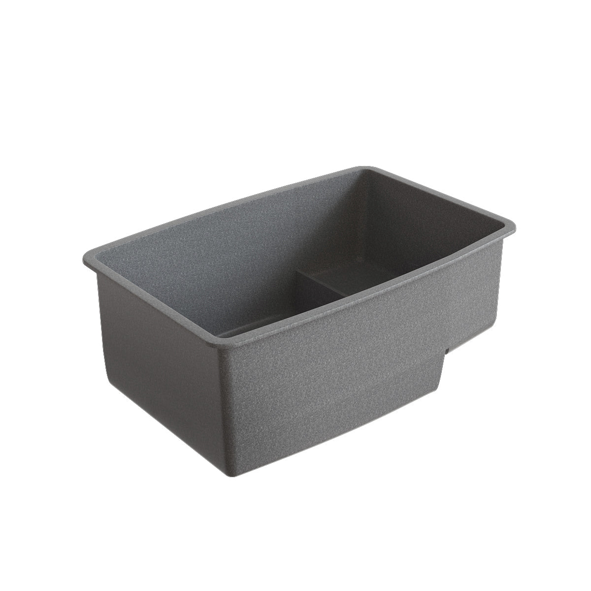 Clyde Granite Sink with Colander Grey