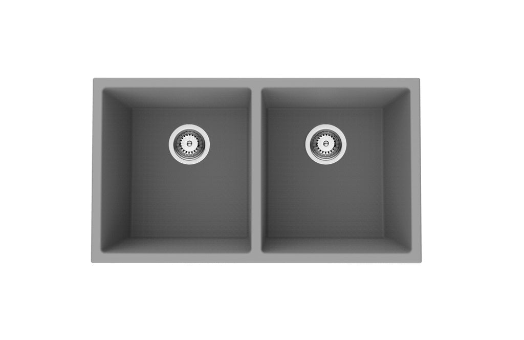 Vogt Bludenz Vogranite Double Bowl Undermount Kitchen Sink - image 3