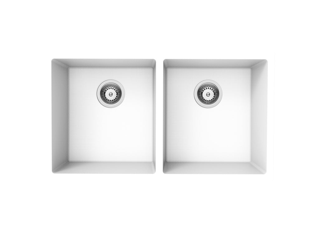 Vogt Bludenz Vogranite Double Bowl Undermount Kitchen Sink - image 5