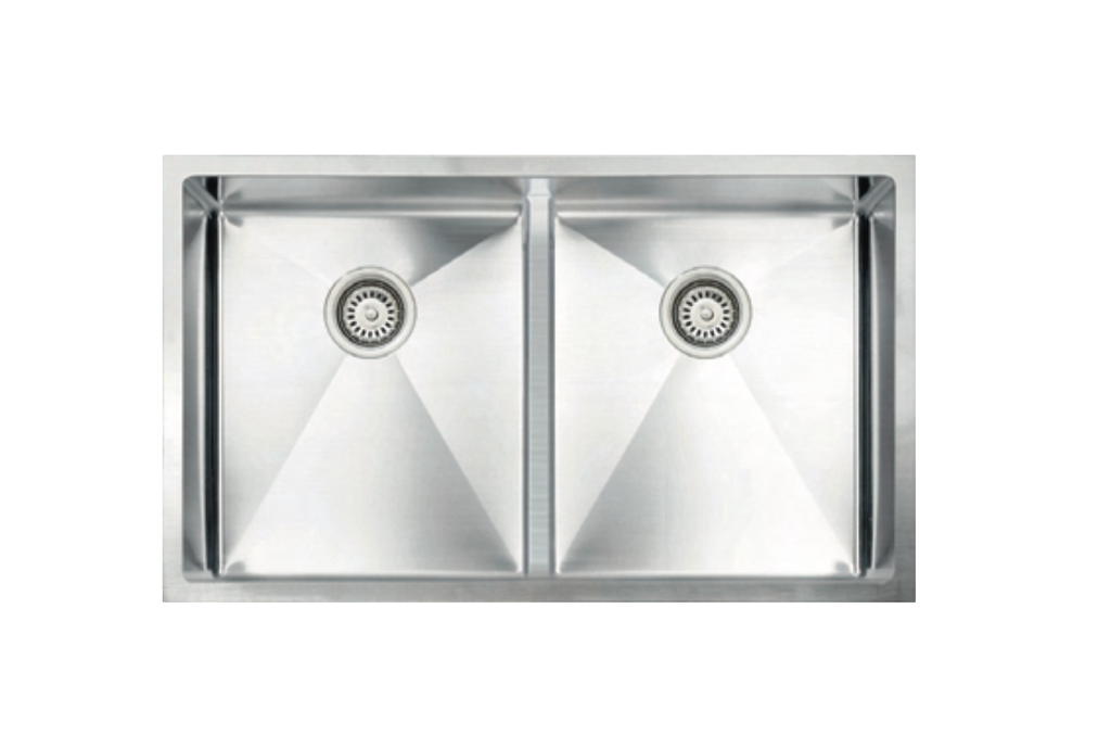 Vogt Bludenz 18R Low Divide Kitchen Sink with Bottom Grids - image 1