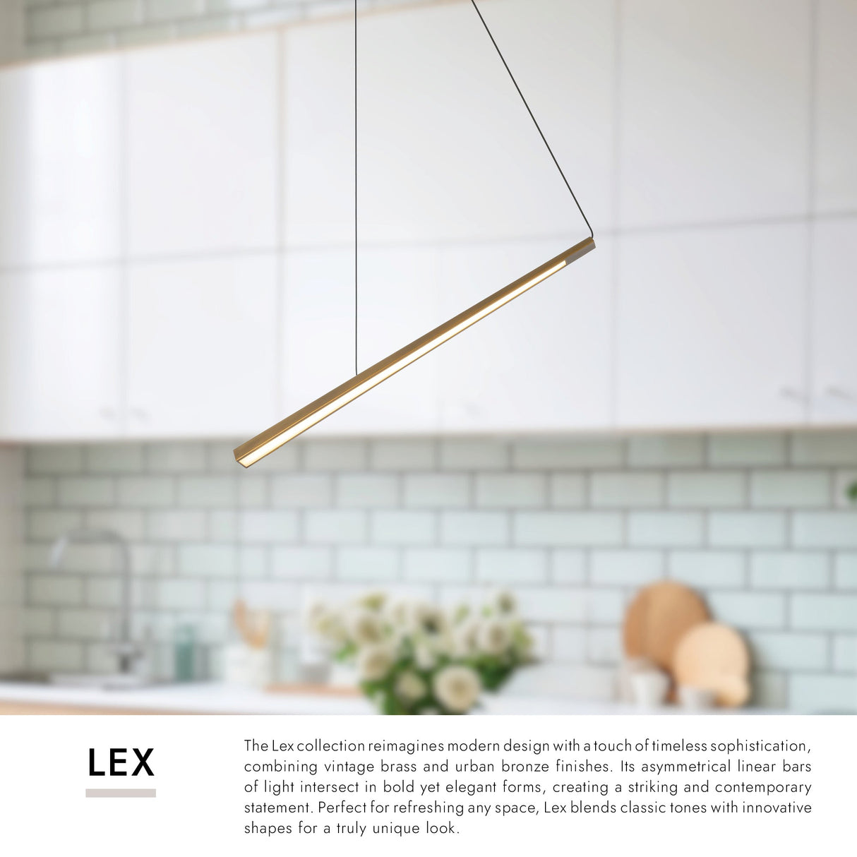 Kuzco Lex 24-in Linear Pendant