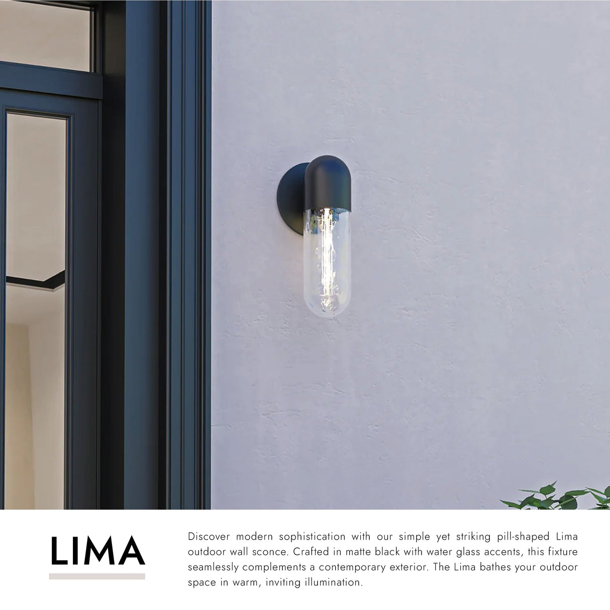 Kuzco Lima 10-in Exterior Wall