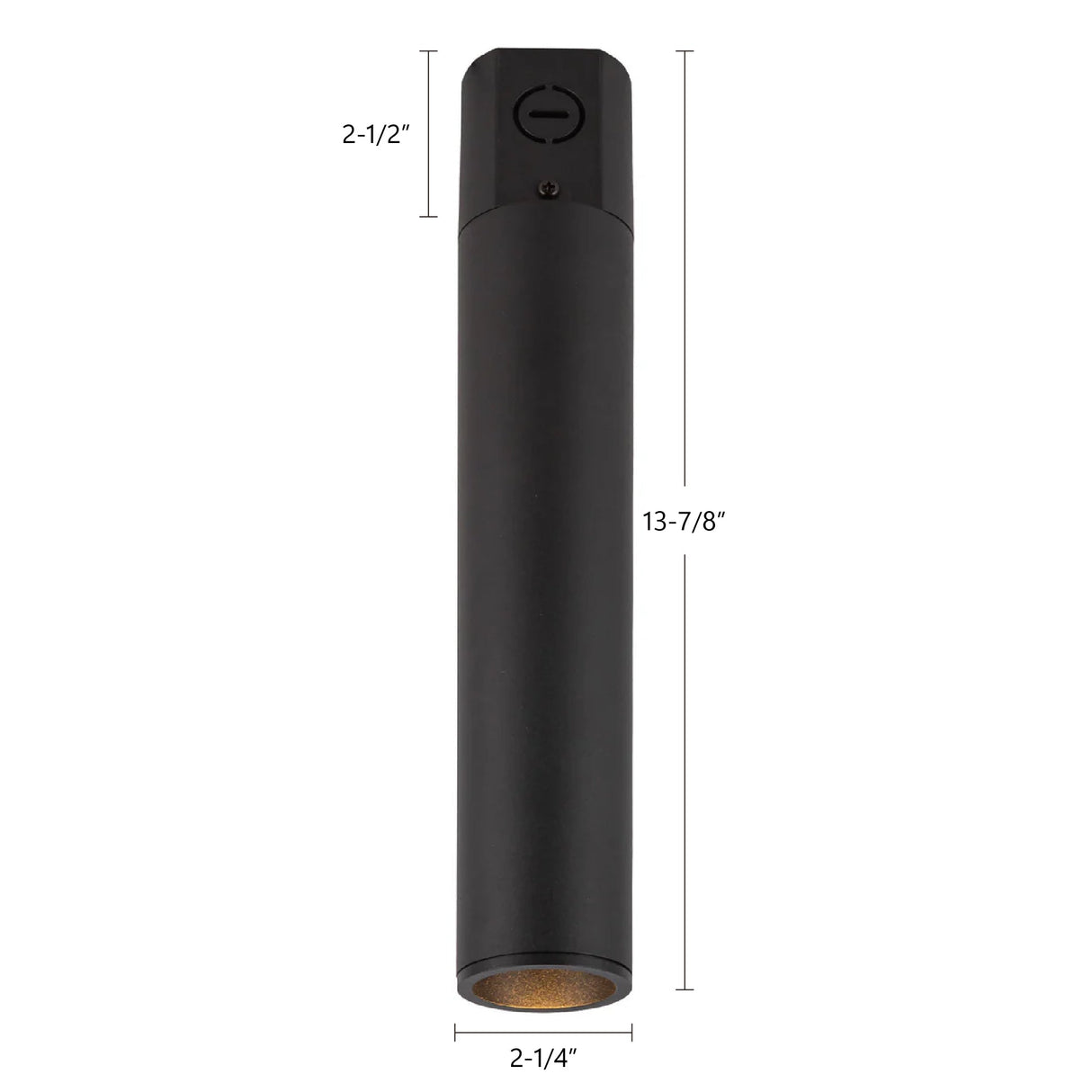 Kuzco Architectural Lorna 13-in (2-in Dia.) Concrete Ceiling Mount
