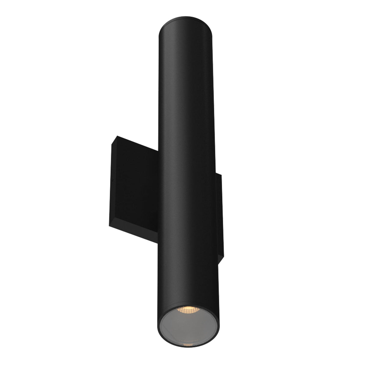 Kuzco Architectural Lorna 16-in (2-in Dia.) Exterior Wall Sconce Up/Down Light