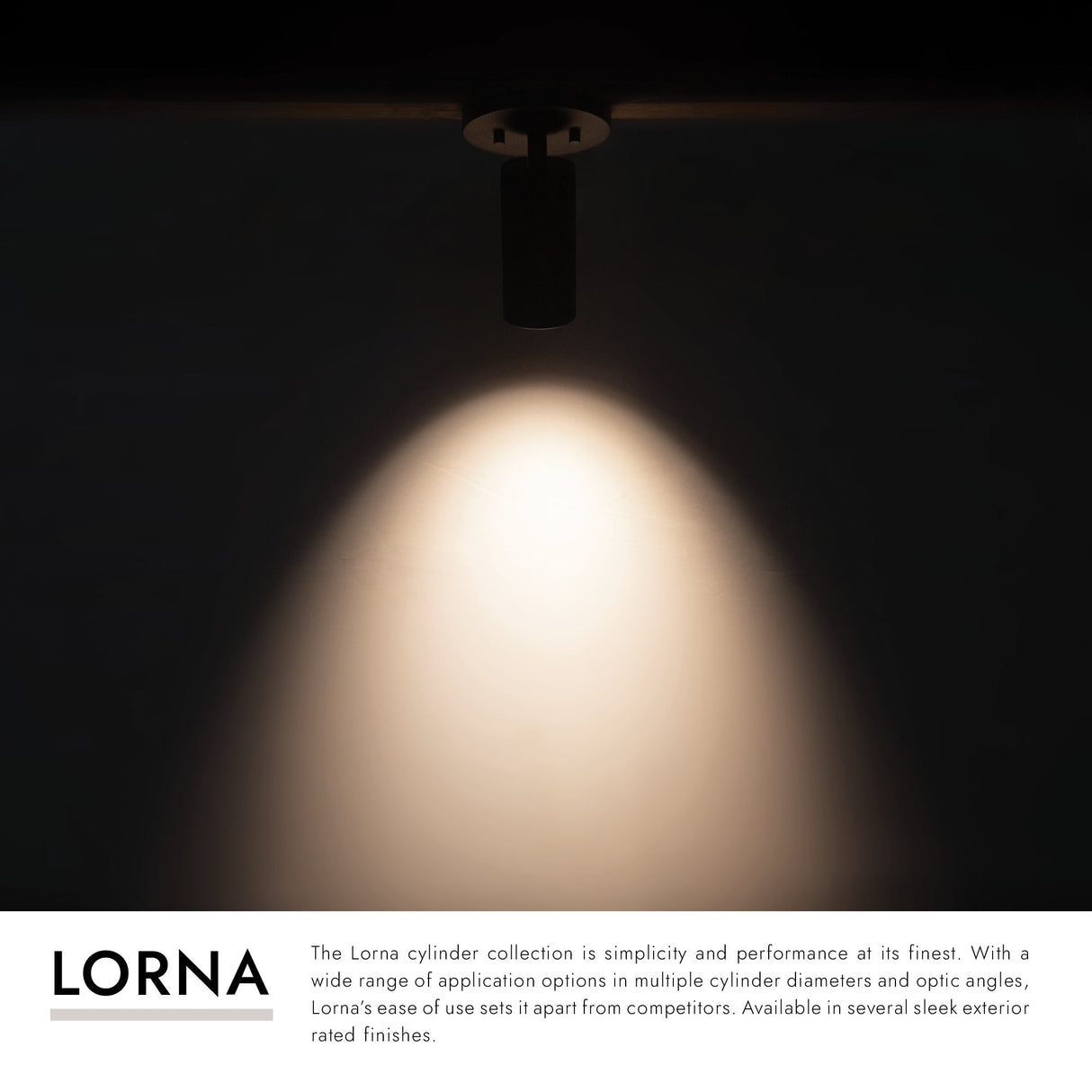 Kuzco Architectural Lorna 6-in (2-in Dia.) Adjustable Ceiling Mount