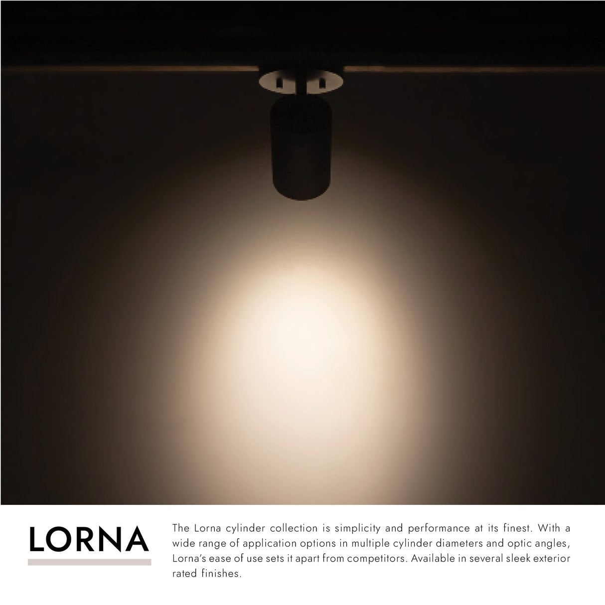 Kuzco Architectural Lorna 6-in (3-in Dia.) Adjustable Ceiling Mount