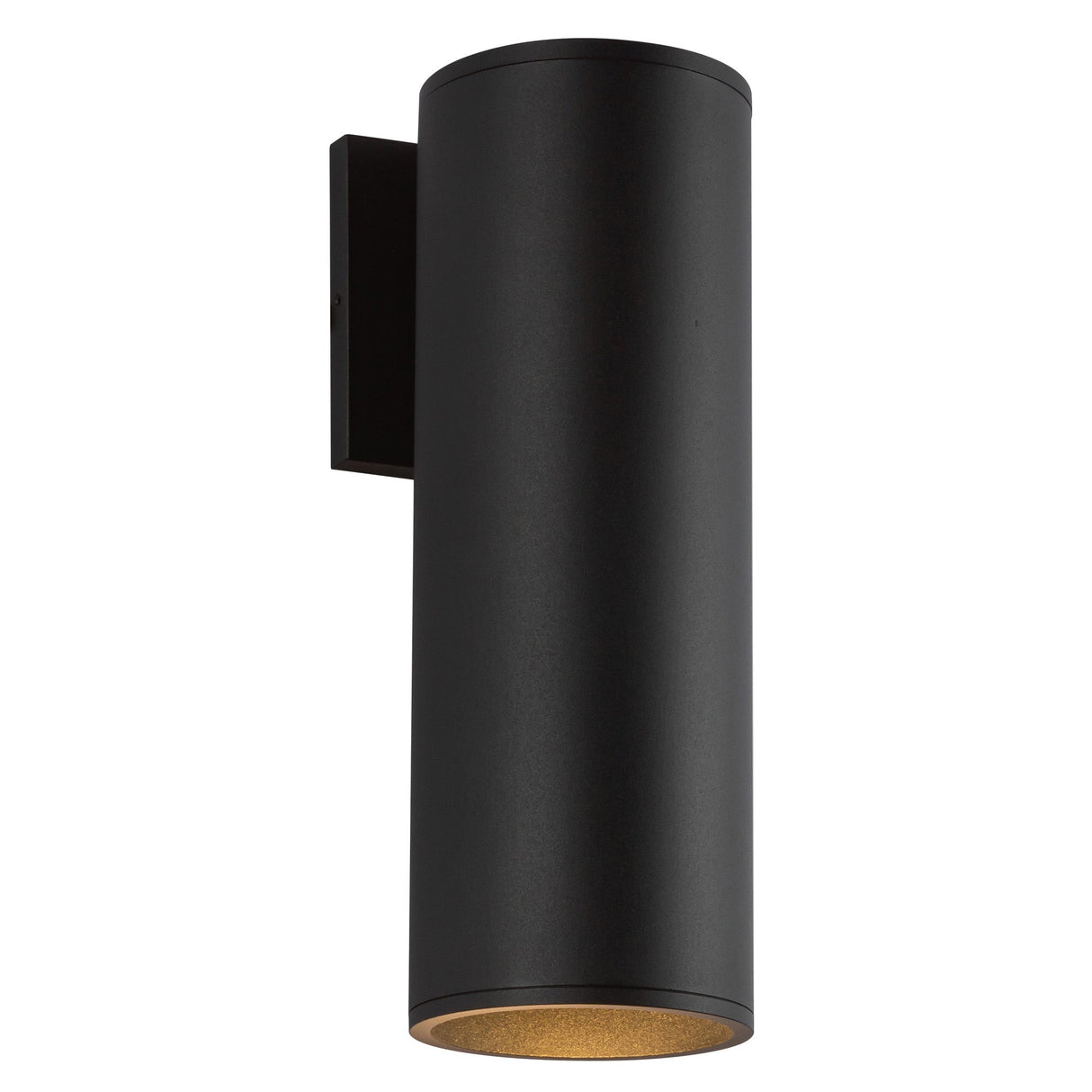 Kuzco Architectural Lorna 12-in (4-in Dia.) Interior/Exterior Wall Sconce