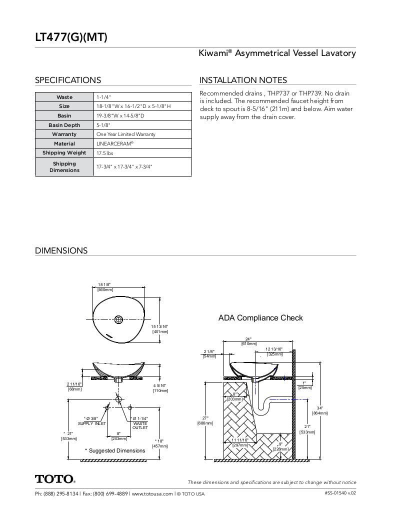 Kiwami®Asymmetrical Vessel Lavatory