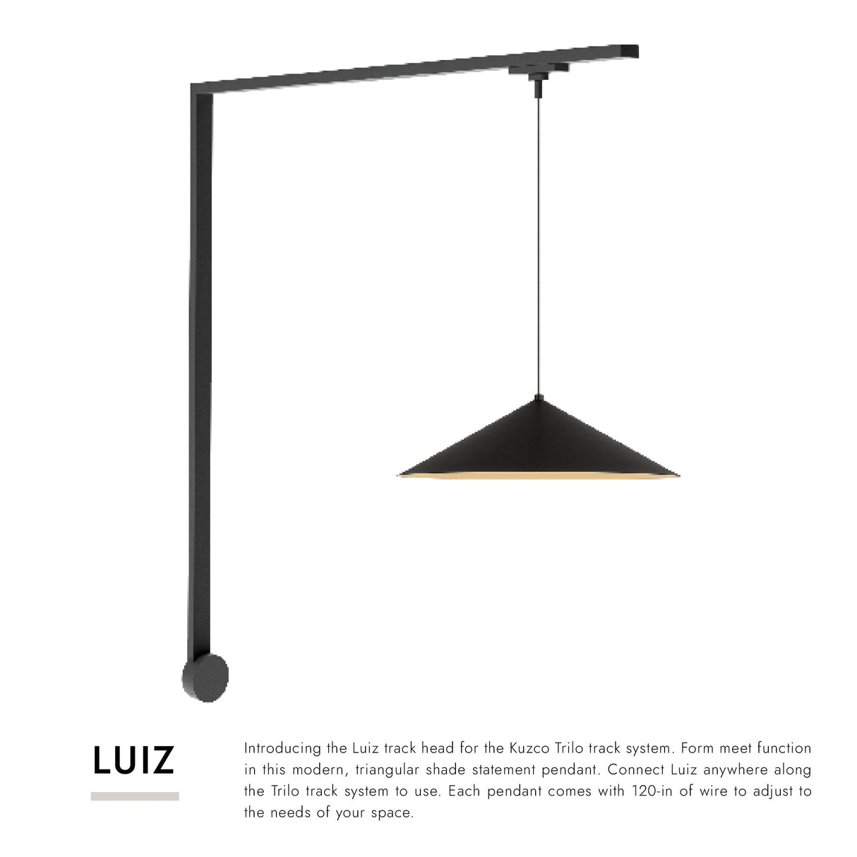 Kuzco Trilo Wall Kit - Luiz 1 Head