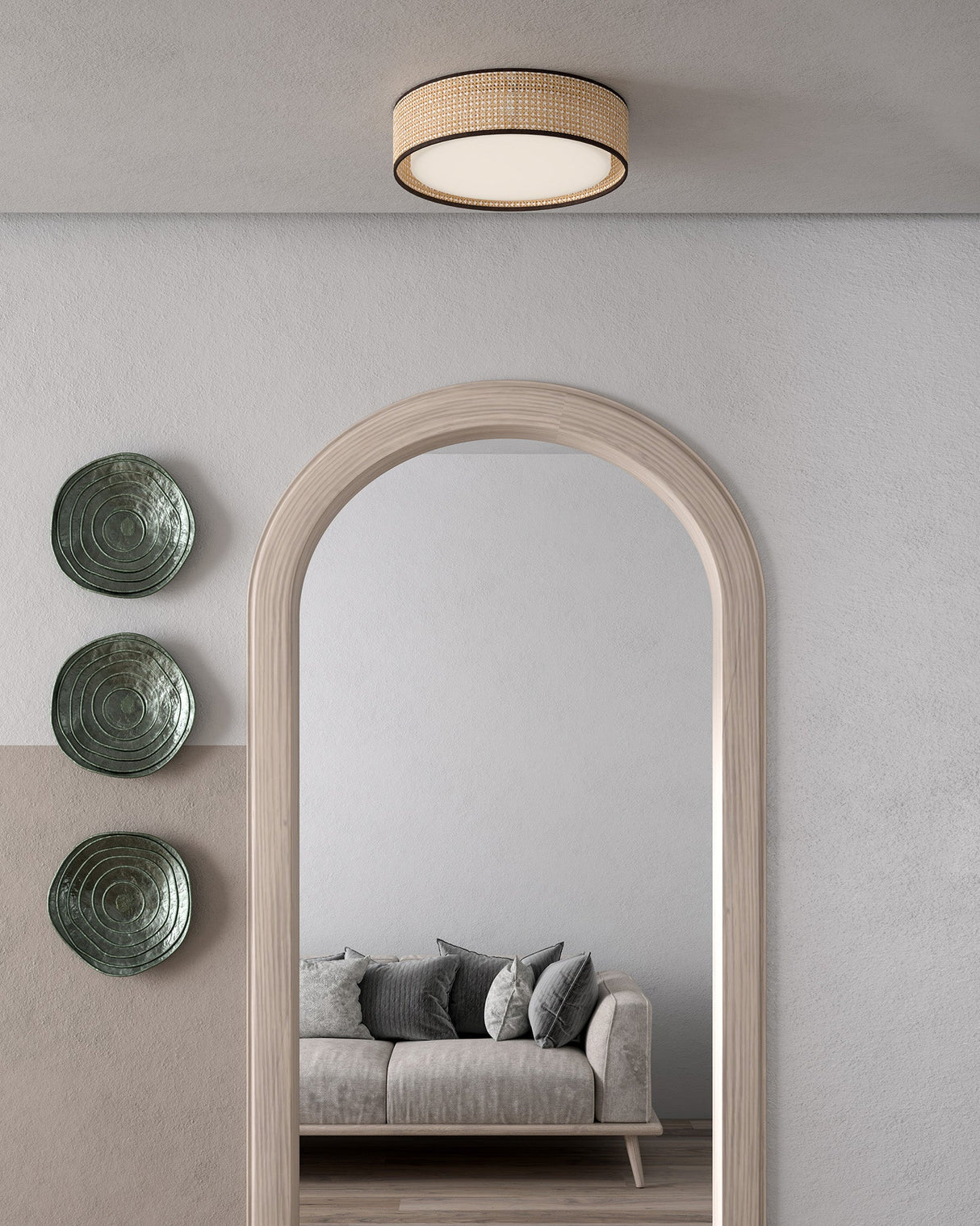 Alora Mood Lyla 20-in Flush Mount