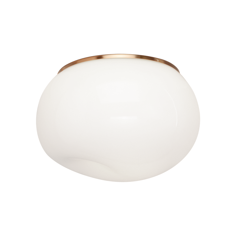 Matteo Gelasin Flush Mount Ceiling Light M14021AG - image 1