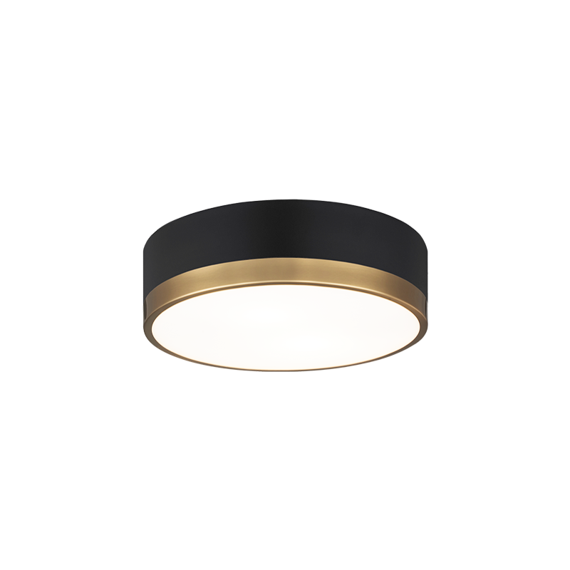 Matteo Trydor 2-Light Flush Mount Ceiling Light M14302BK - image 1