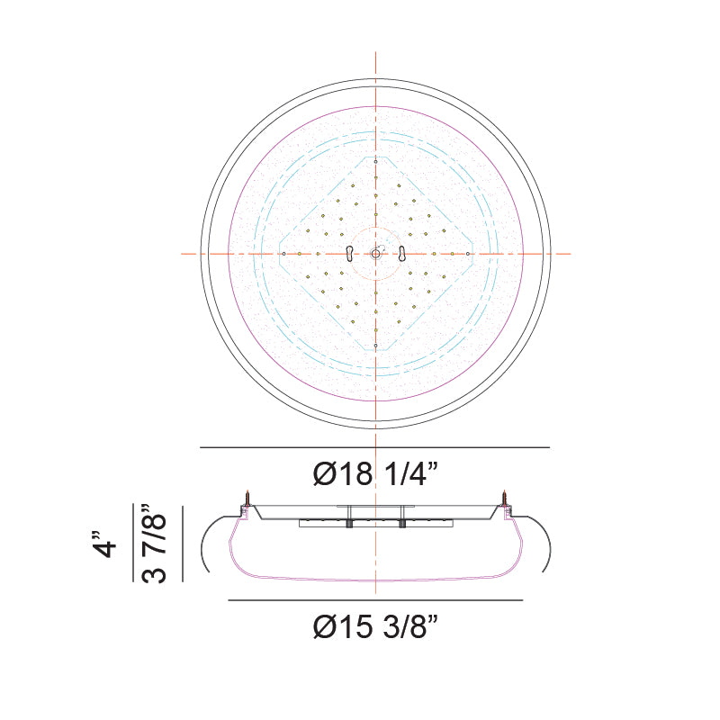 Matteo Flush Mounts M16218