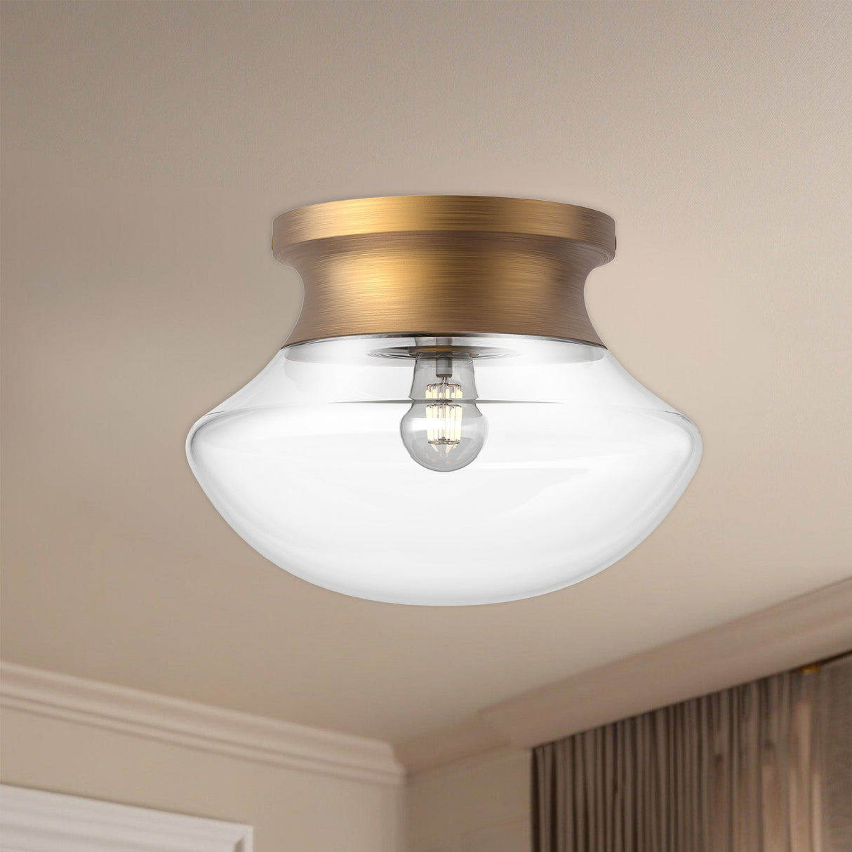 Alora Mood Marcel 11-in Flush Mount