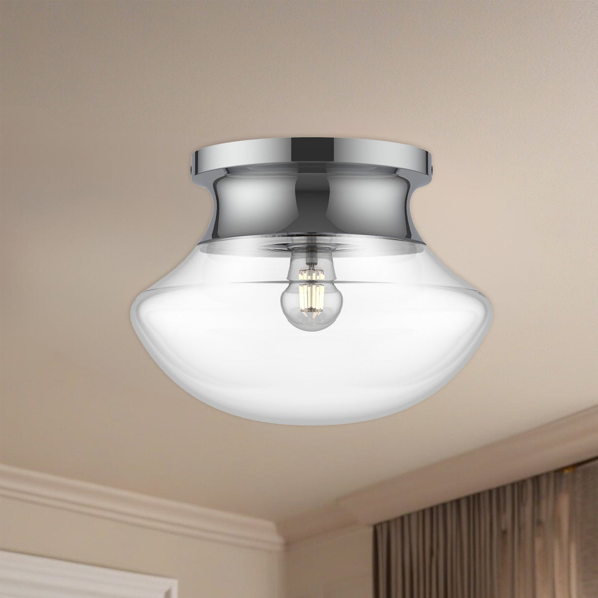Alora Mood Marcel 11-in Flush Mount