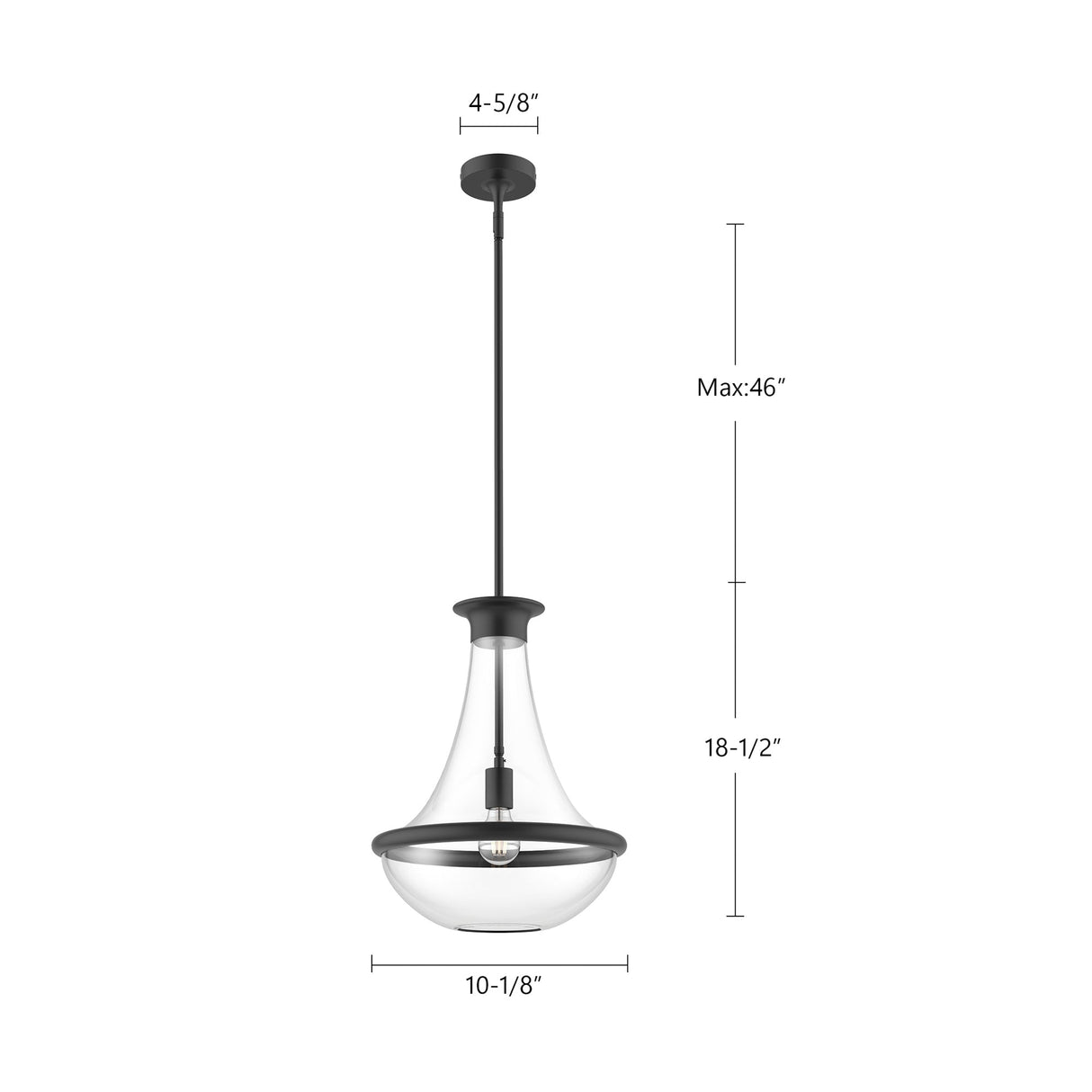 Alora Mood Marcel 10-in Pendant