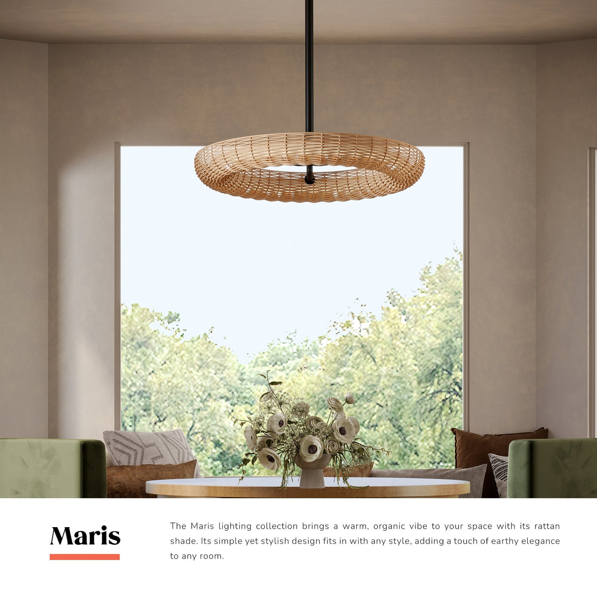 Alora Mood Maris 24-in Chandelier